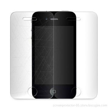 Anti-scratch Screen Protector, PAHS, REACH, CPSIA and SGS Certifications, Suitable for iPhone 4